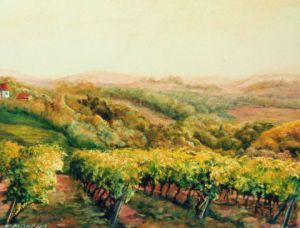 Voir le détail de cette oeuvre: paysage avec vignes